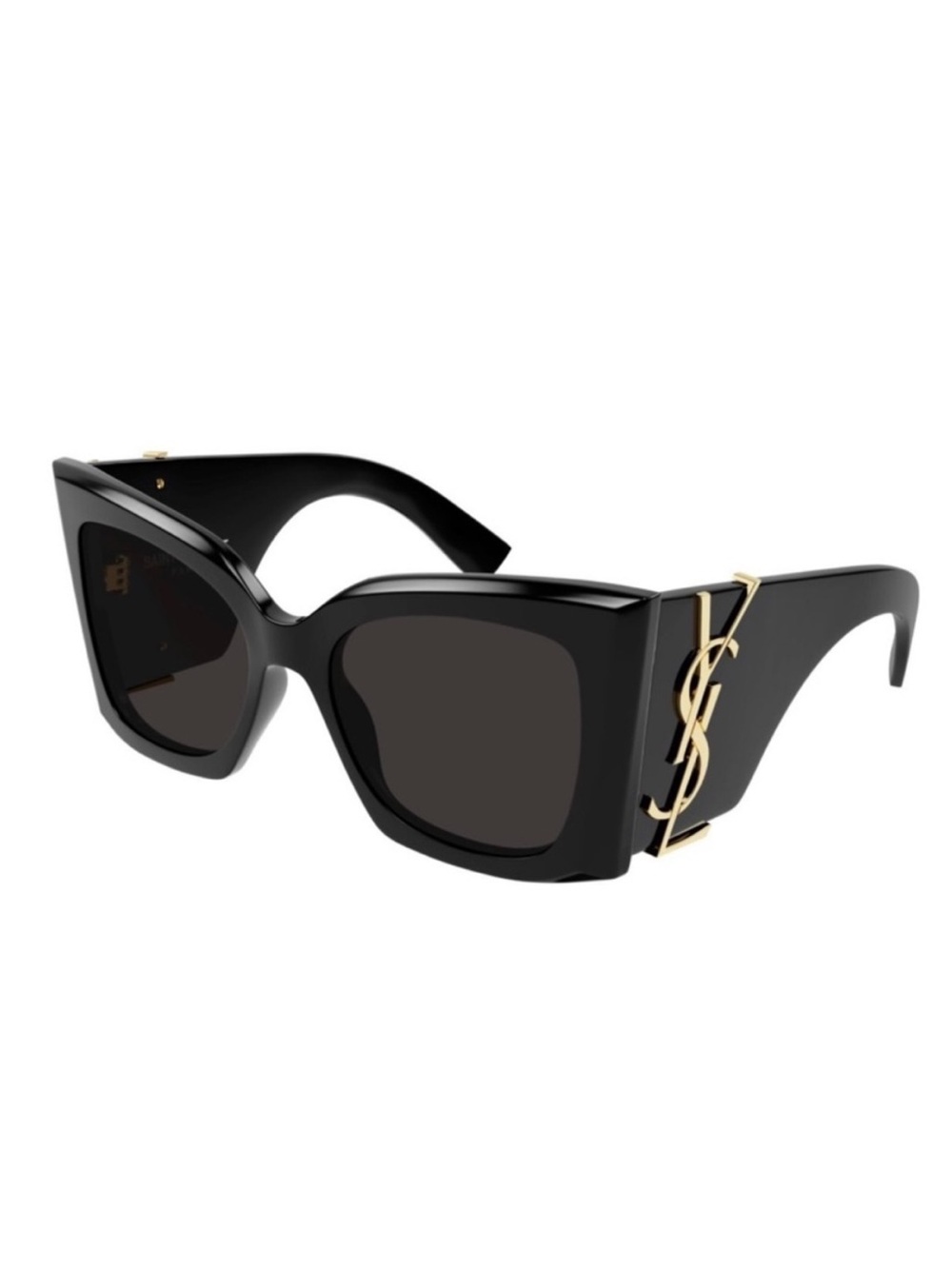 SAINT LAURENT YSL logo butterfly sunglasses